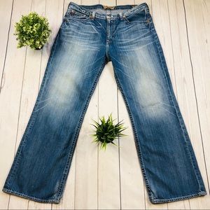 Big Star Voyager Loose Factory Faded Jeans
